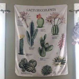 Cactus tapestry